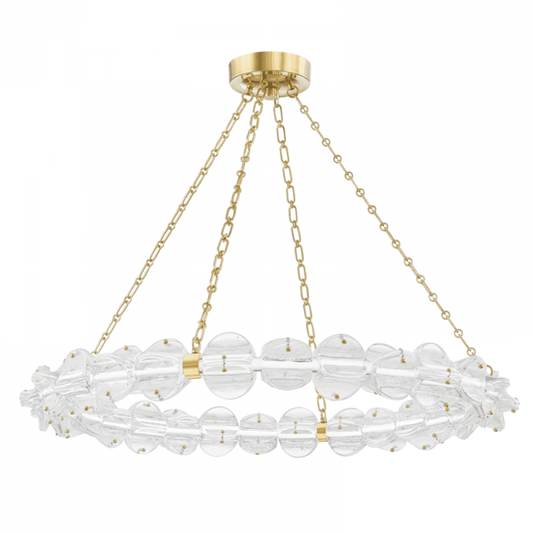 Hudson Valley Lindley Chandelier Brass