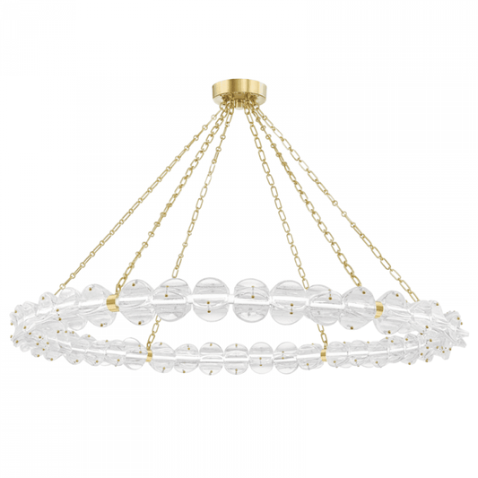 Hudson Valley Lindley Chandelier Brass