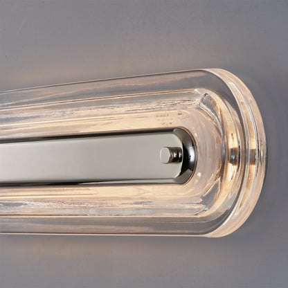 Hudson Valley Litton 21.25" Tall Wall Sconce in Polished Nickel, alternate view 2