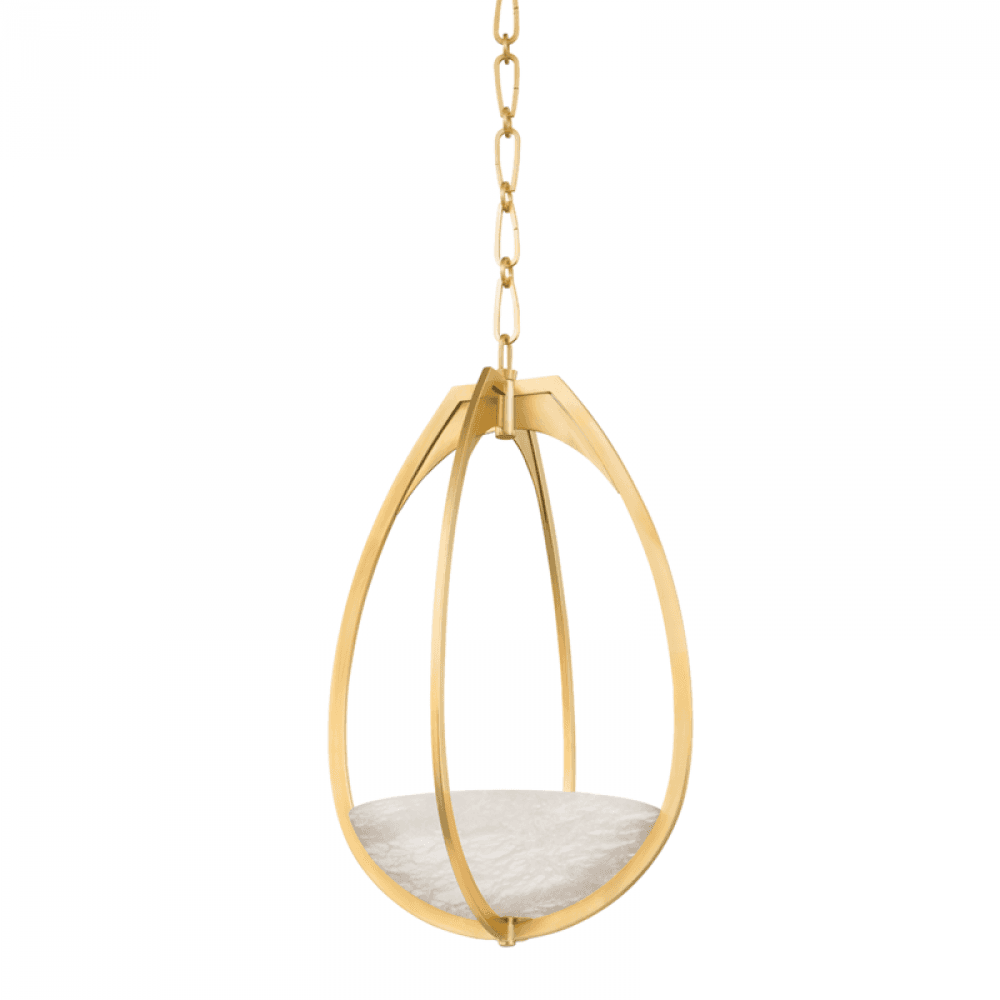 Hudson Valley Lloyd Pendant Aged Brass