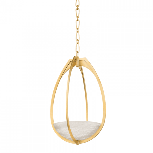 Hudson Valley Lloyd Pendant Aged Brass