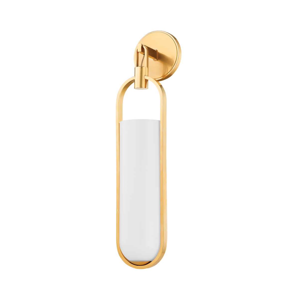 Hudson Valley Lorimer Wall Sconce Aged Brass