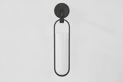 Hudson Valley Lorimer Wall Sconce in Aged Brass, room setting 1