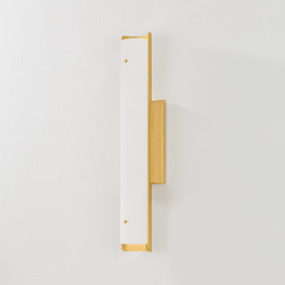 Hudson Valley Lucio 22.5" Tall Wall Sconce in Aged Brass, alternate view 1