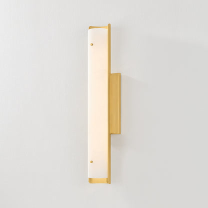 Hudson Valley Lucio 22.5" Tall Wall Sconce in Aged Brass, alternate view 2