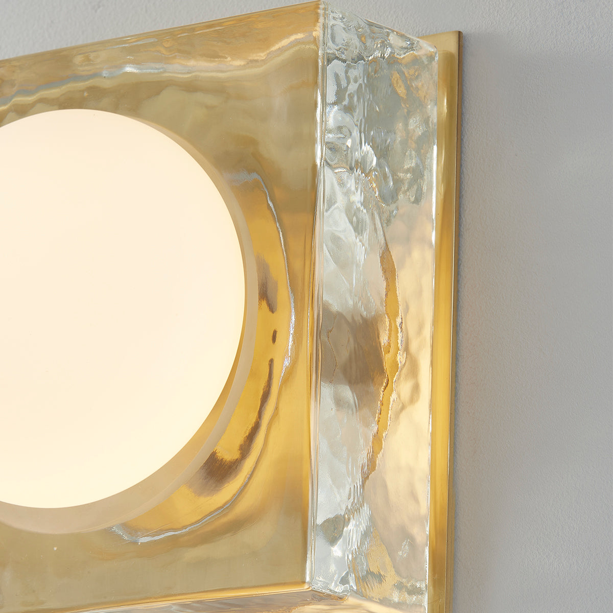 Hudson Valley Mackay 7.75" Tall Wall Sconce in Aged Brass, alternate view 1