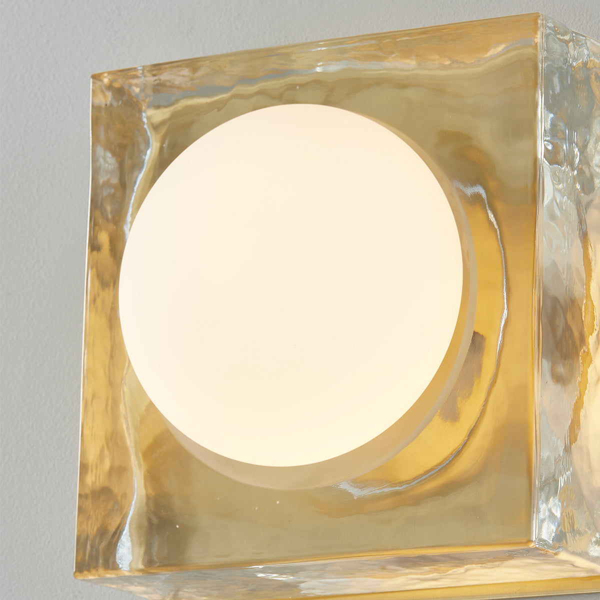 Hudson Valley Mackay 7.75" Tall Wall Sconce in Aged Brass, alternate view 2