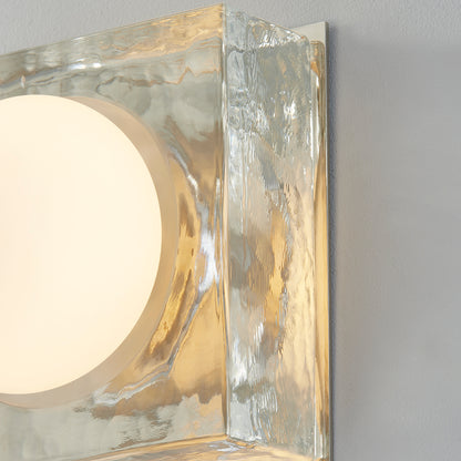 Hudson Valley Mackay 7.75" Tall Wall Sconce in Polished Nickel, alternate view 2