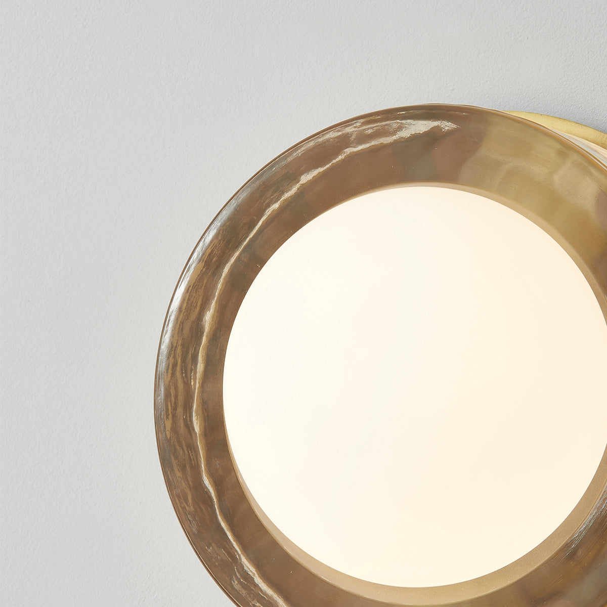 Hudson Valley Mackay 7.75" Wall Sconce in Aged Brass, alternate view 1