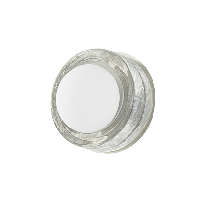 Hudson Valley Mackay 7.75" Wall Sconce Polished Nickel