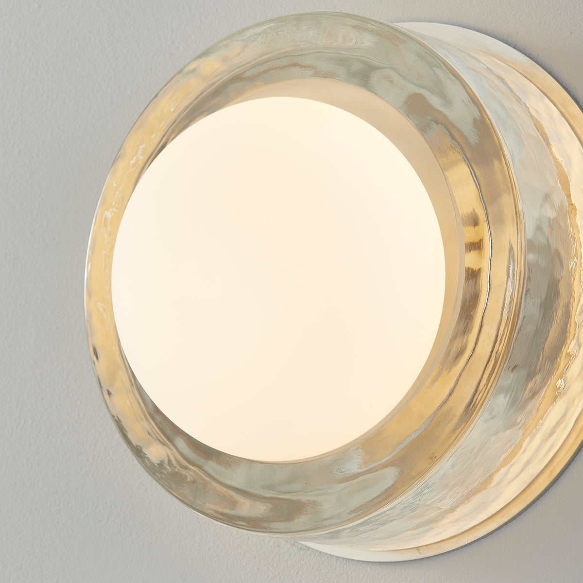 Hudson Valley Mackay 7.75" Wall Sconce in Polished Nickel, alternate view 2