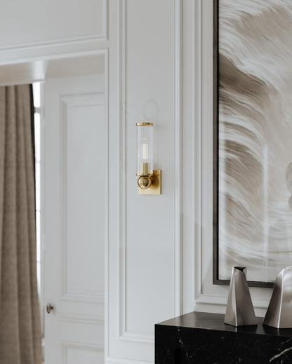Hudson Valley Malone Wall Sconce Polished Nickel