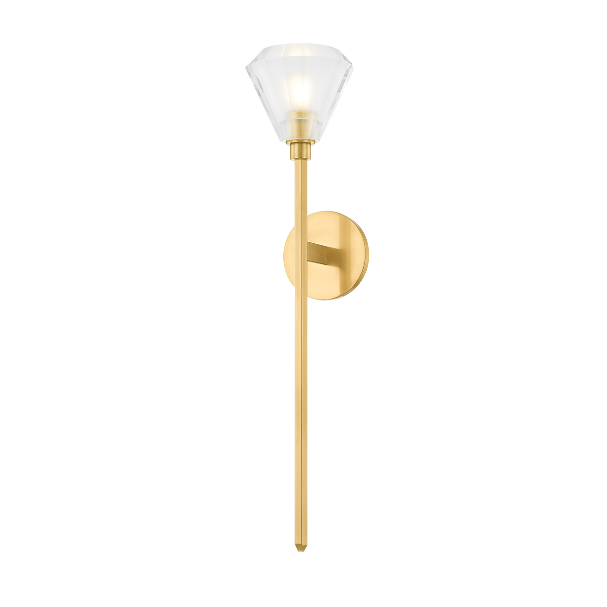 Hudson Valley Maspeth Wall Sconce Aged Brass