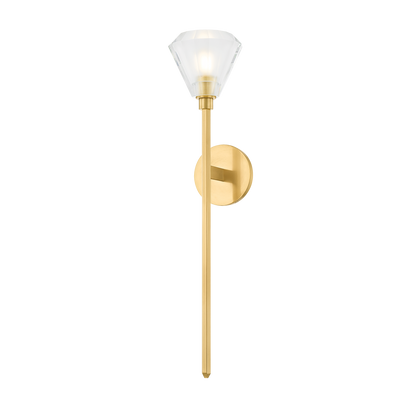 Hudson Valley Maspeth Wall Sconce Aged Brass