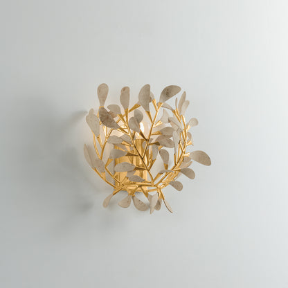 Hudson Valley Maybrook Wall Sconce in Vintage Gold Leaf, alternate view 1