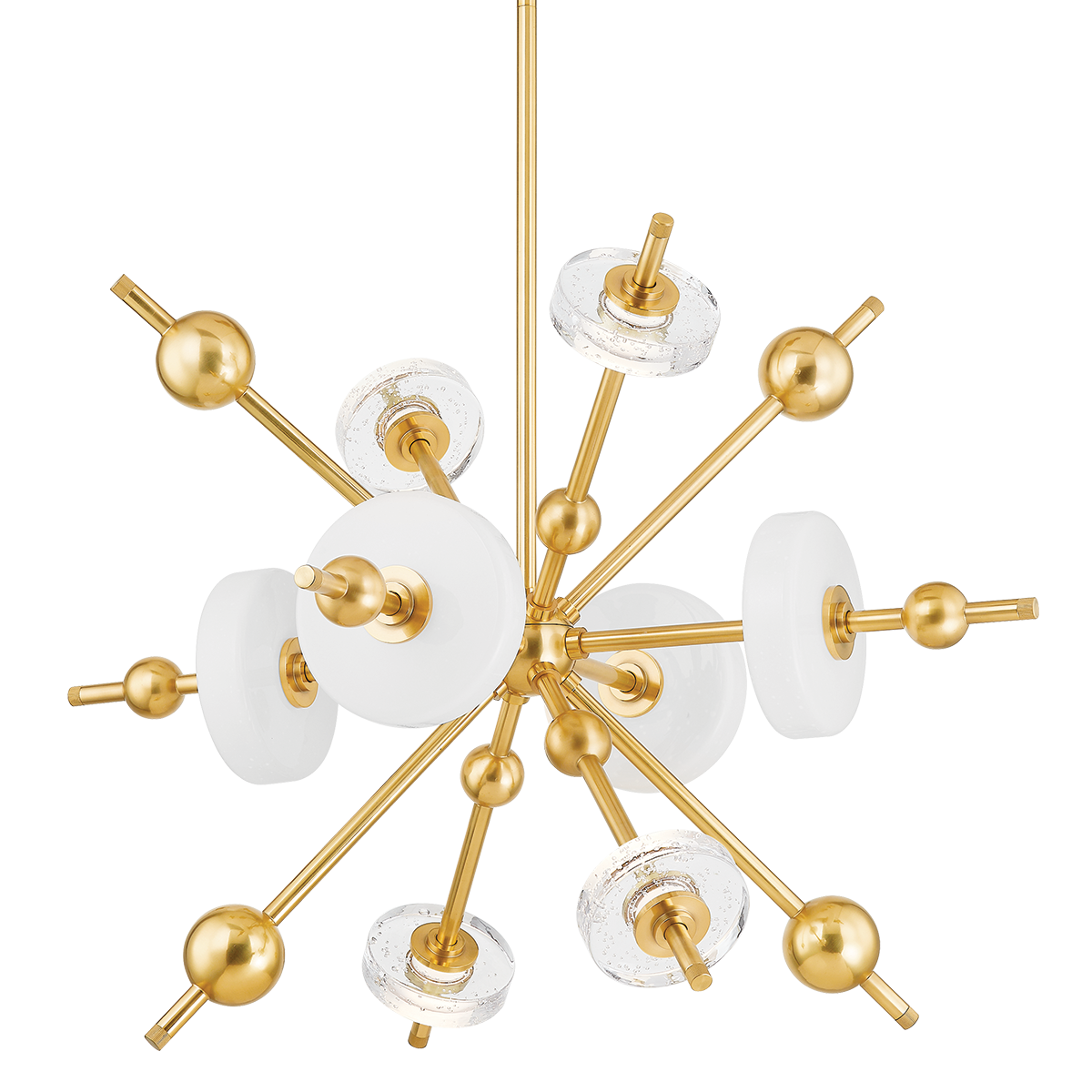 Hudson Valley Maynard 8-Light Chandelier Aged Brass