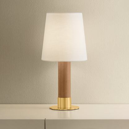 Hudson Valley Meadowbrook Table Lamp in Aged Brass, alternate view 2