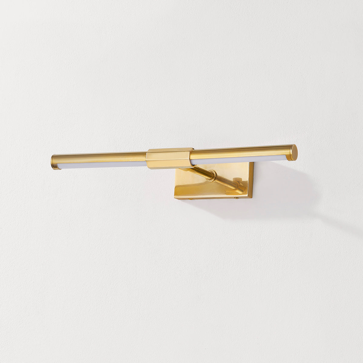 Hudson Valley Melbourne 16" Picture Light in Aged Brass, alternate view 3