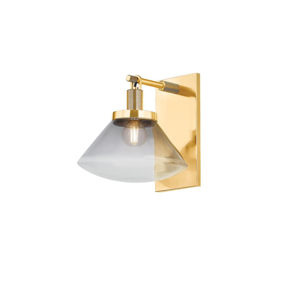 Hudson Valley Mendon Wall Sconce Aged Brass