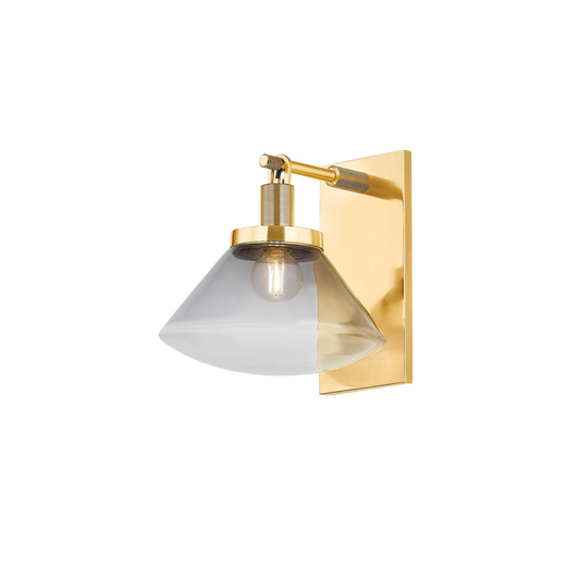 Hudson Valley Mendon Wall Sconce Aged Brass