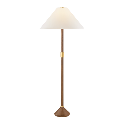 Hudson Valley Merrimack Floor Lamp Aged Brass