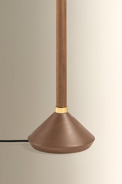 Hudson Valley Merrimack Floor Lamp in Aged Brass, room setting 2