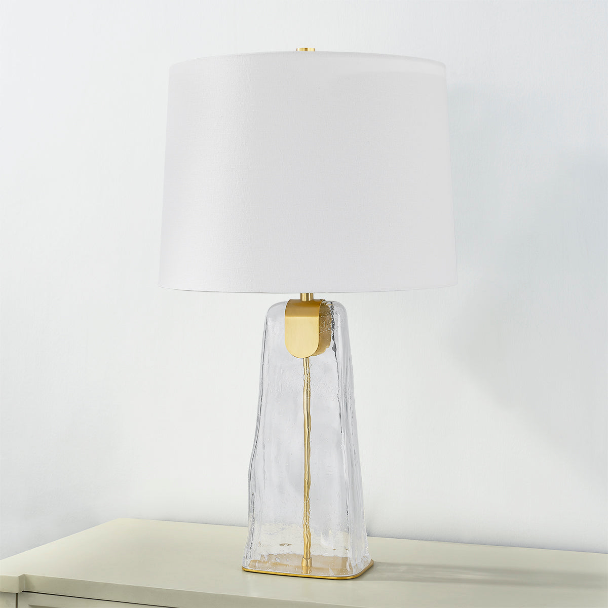 Hudson Valley Midura Table Lamp in Aged Brass, alternate view 1