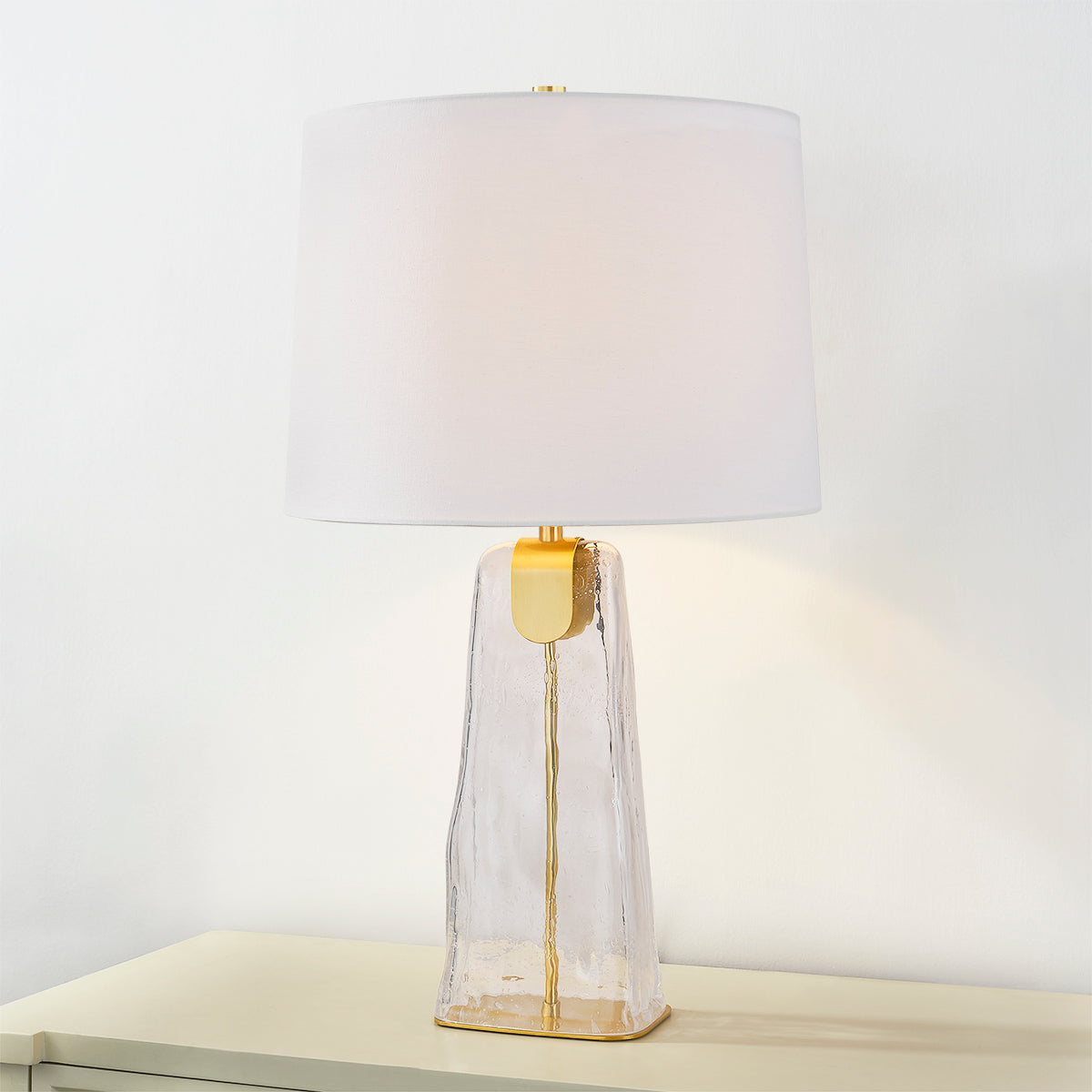 Hudson Valley Midura Table Lamp in Aged Brass, alternate view 2