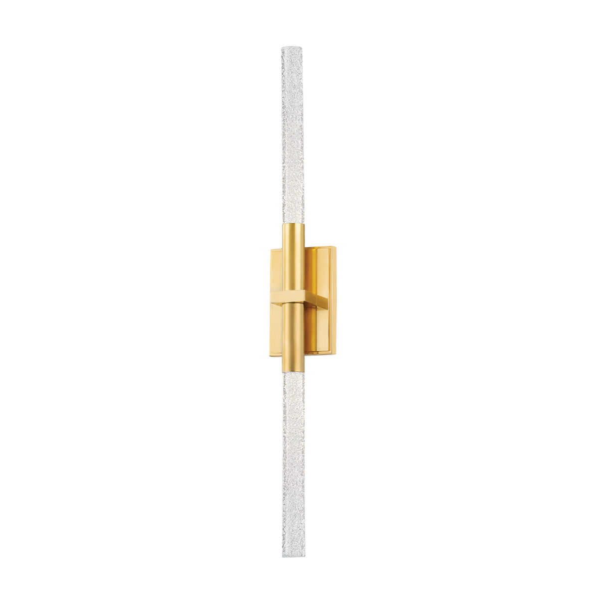 Hudson Valley Millerton 2-Light Wall Sconce Aged Brass