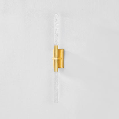 Hudson Valley Millerton 2-Light Wall Sconce in Aged Brass, alternate view 1