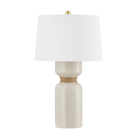 Hudson Valley Mindy 15" Table Lamp Aged Brass