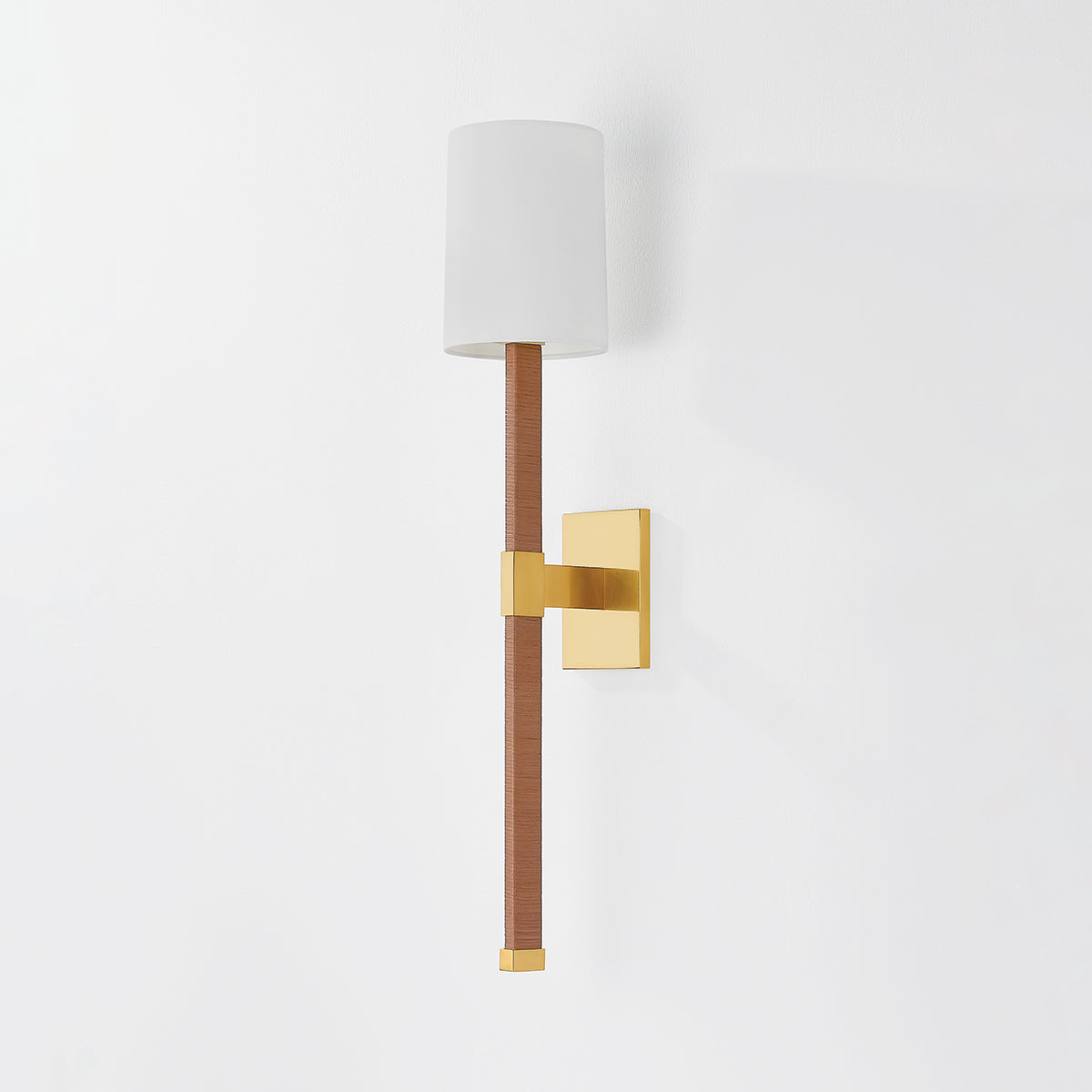 Hudson Valley Minnetonka Wall Sconce in Aged Brass, alternate view 1