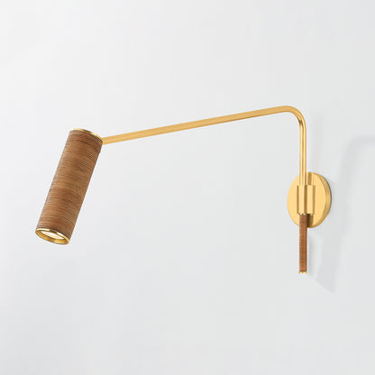 Hudson Valley Narragansett Wall Sconce in Aged Brass, alternate view 2