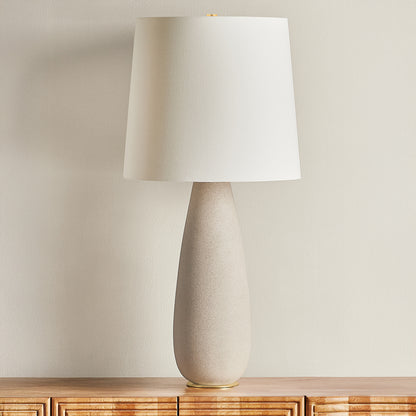 Hudson Valley Neelytown Table Lamp in Aged Brass, alternate view 1