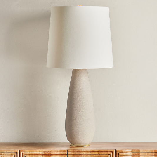 Hudson Valley Neelytown Table Lamp in Aged Brass, alternate view 1