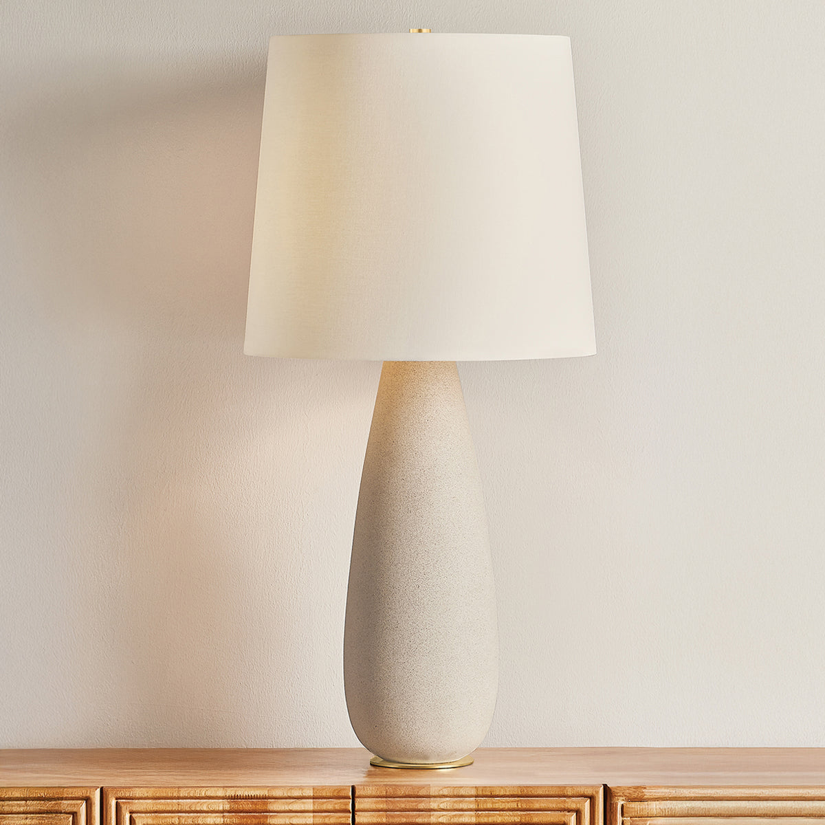 Hudson Valley Neelytown Table Lamp in Aged Brass, alternate view 2