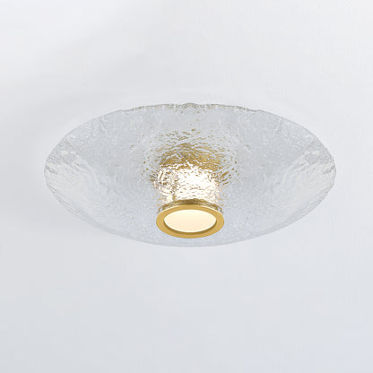 Hudson Valley New Haven Flush Mount in Aged Brass, alternate view 2