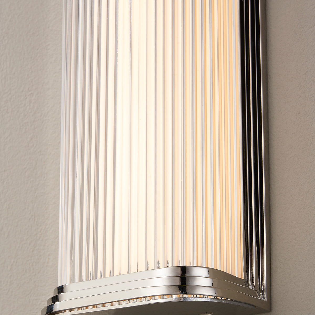 Hudson Valley Newburgh 17" Tall Bath & Vanity Light in Polished Nickel, alternate view 1