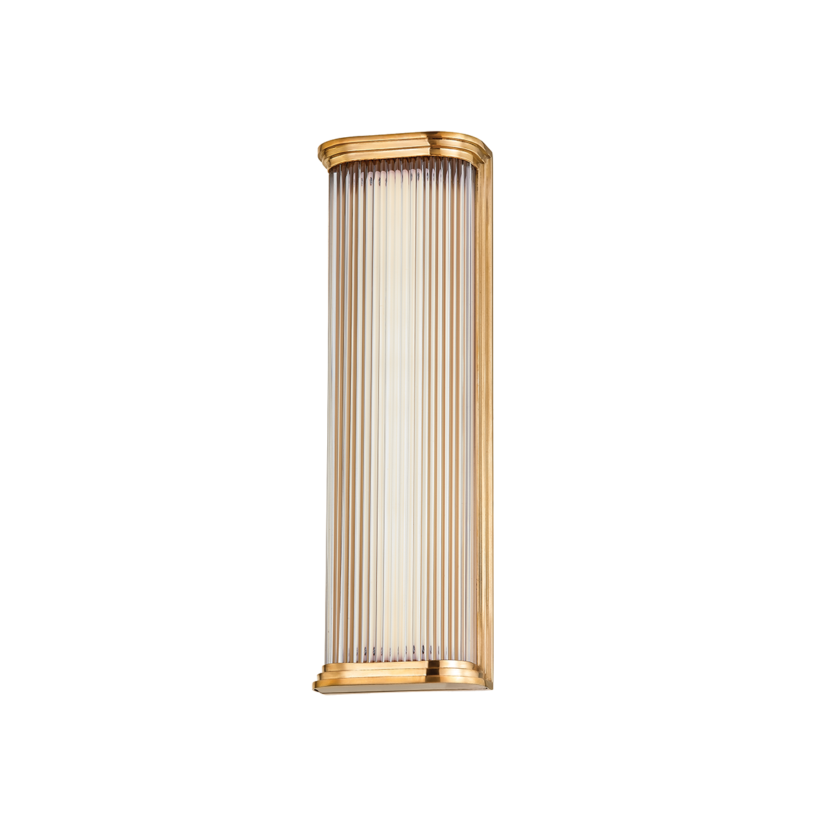 Hudson Valley Newburgh 17" Tall Bath & Vanity Light Aged Brass