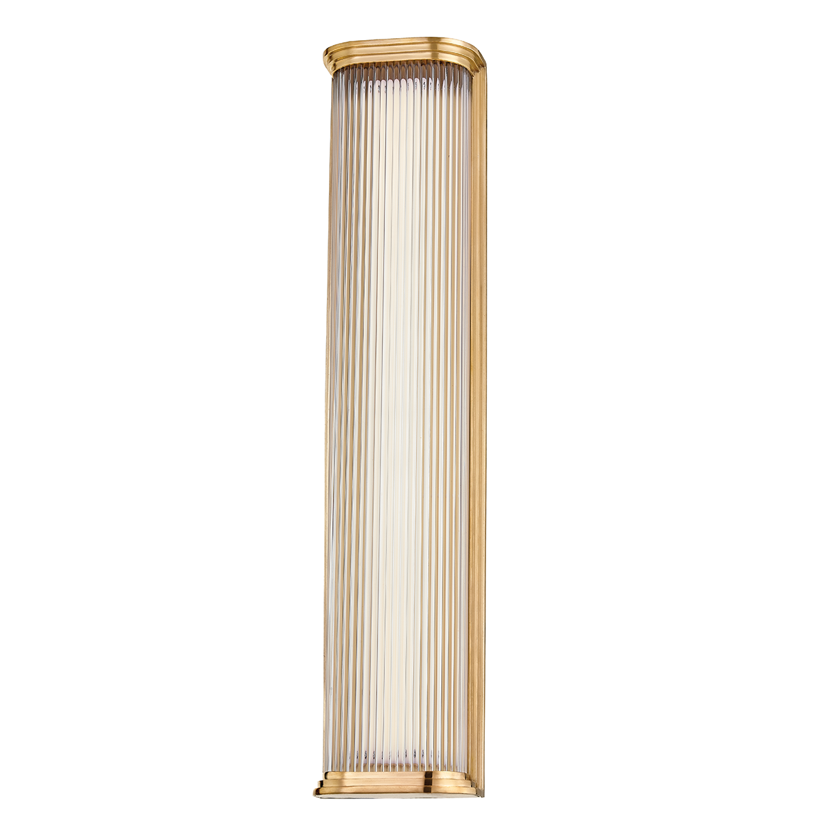 Hudson Valley Newburgh 24.5" Tall Bath & Vanity Light Aged Brass