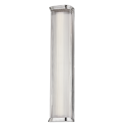 Hudson Valley Newburgh 24.5" Tall Bath & Vanity Light Polished Nickel