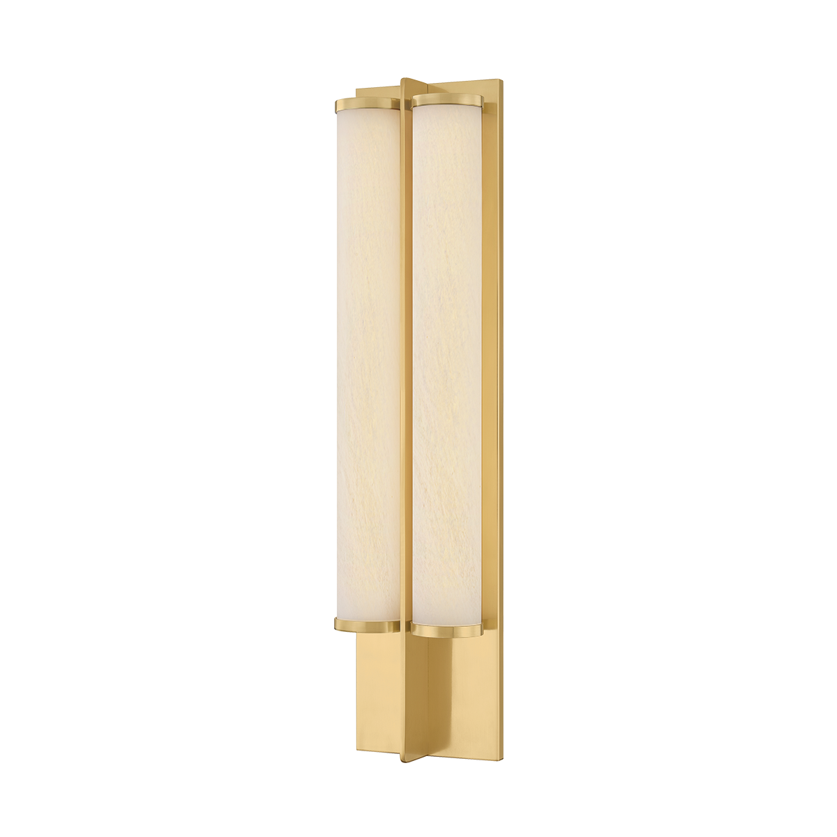 Hudson Valley Northfield 2-Light Wall Sconce Aged Brass