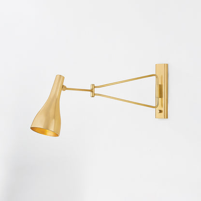 Hudson Valley Northford Wall Sconce Aged Brass detail view 2