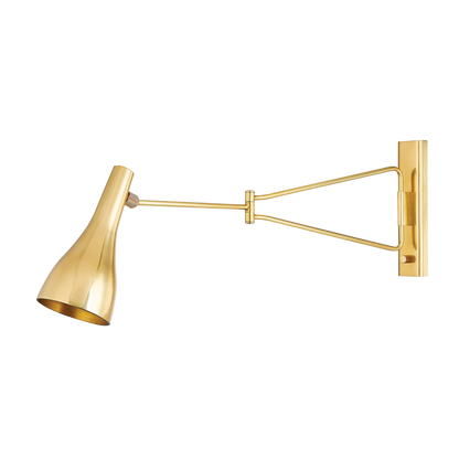 Hudson Valley Northford Wall Sconce Aged Brass