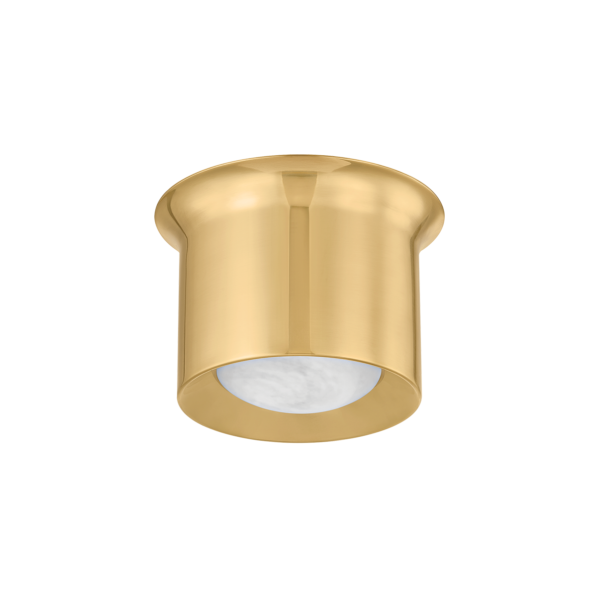 Hudson Valley Noxon 7" Flush Mount Aged Brass