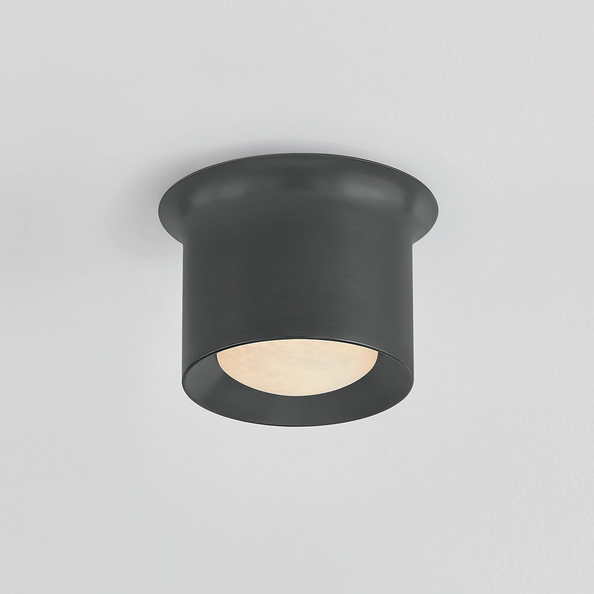 Hudson Valley Noxon 7" Flush Mount in Distressed Bronze, alternate view 2