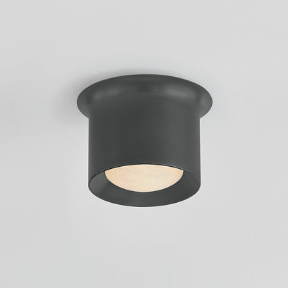 Hudson Valley Noxon 7" Flush Mount in Distressed Bronze, alternate view 2