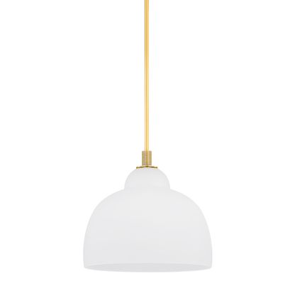 Hudson Valley Oberon 18" Pendant Aged Brass