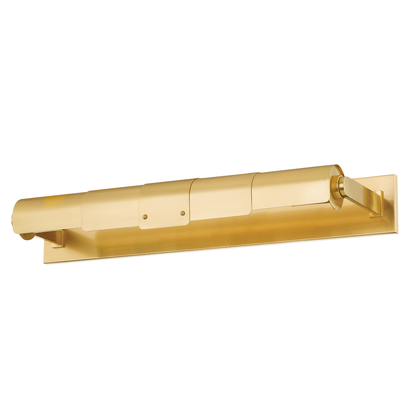 Hudson Valley Oneonta 2-Light Picture Light Aged Brass
