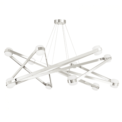 Hudson Valley Orbit Chandelier Nickel